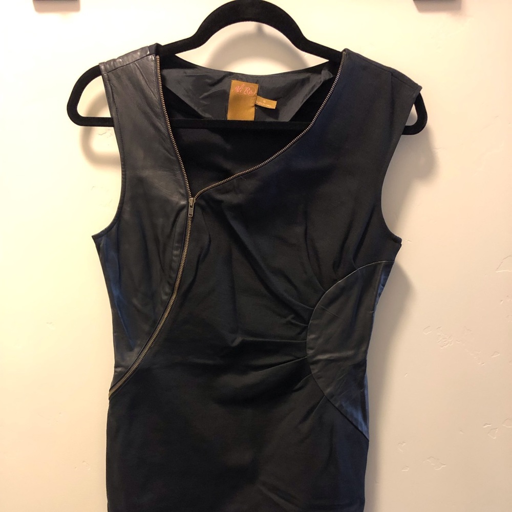 Ali Ro LBD Rocker Chic Mini